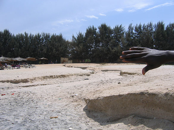 africa beach erosion
